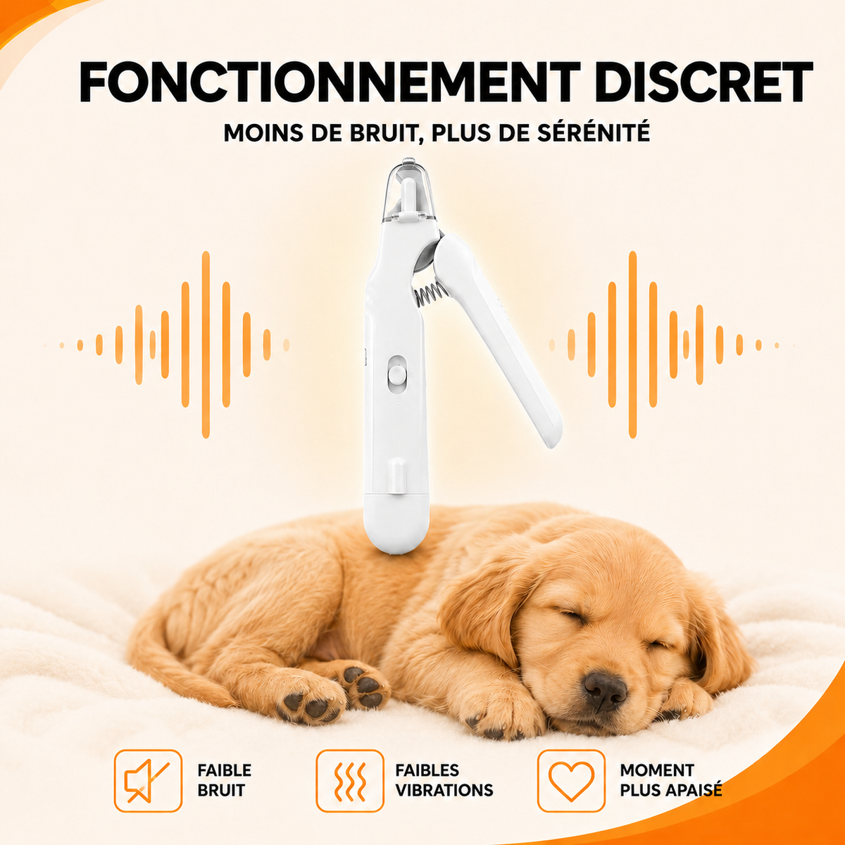LunaCoupe Pro™ — Coupez les griffes de votre animal en toute sécurité.